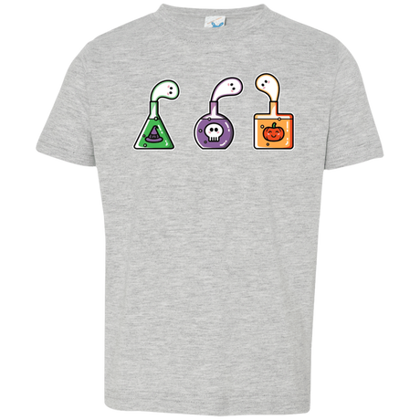 T-Shirts Heather Grey / 2T Kawaii Halloween Potions Toddler Premium T-Shirt