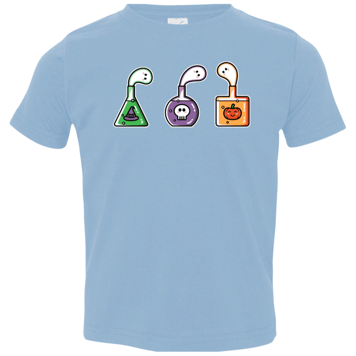 T-Shirts Light Blue / 2T Kawaii Halloween Potions Toddler Premium T-Shirt