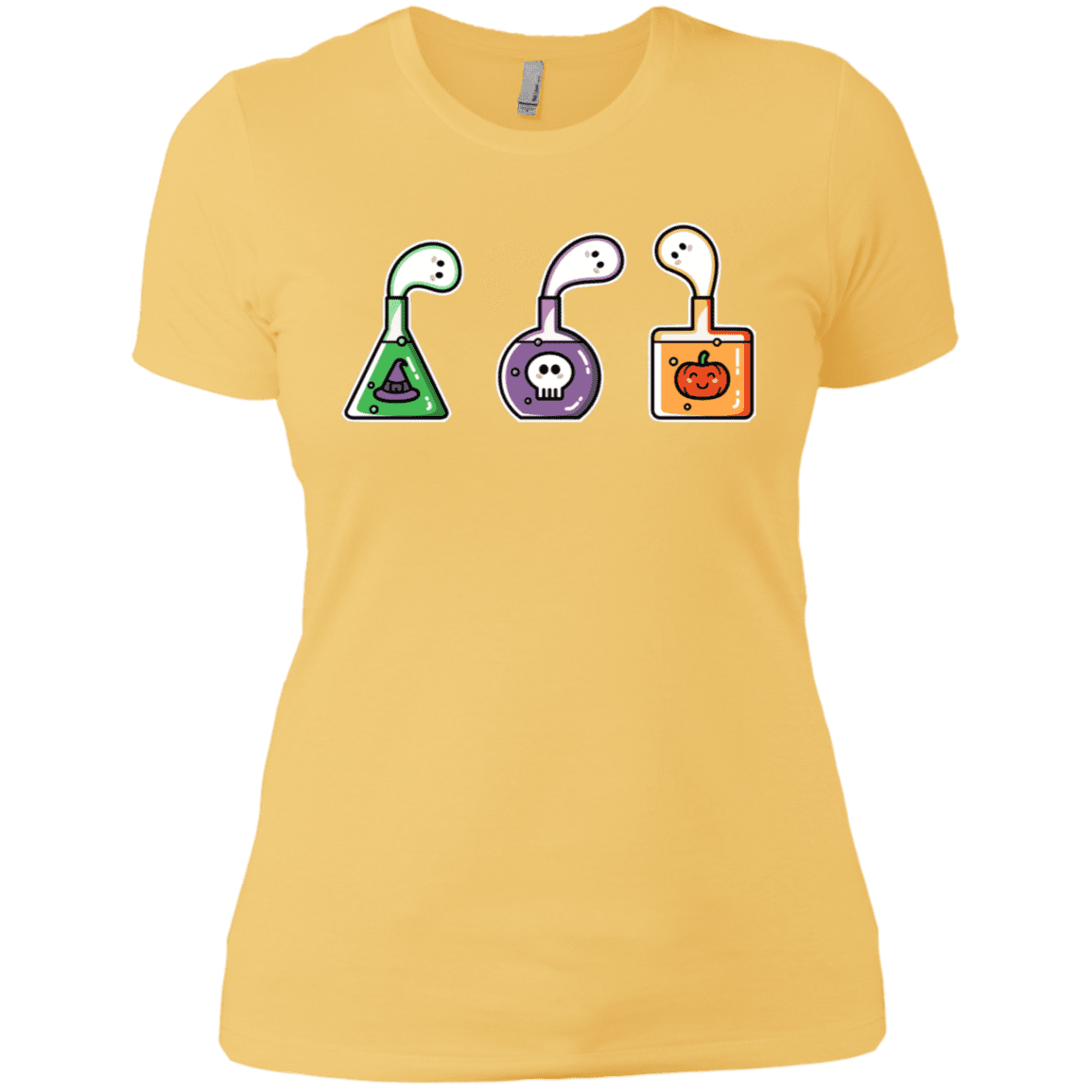 T-Shirts Banana Cream/ / X-Small Kawaii Halloween Potions Women's Premium T-Shirt