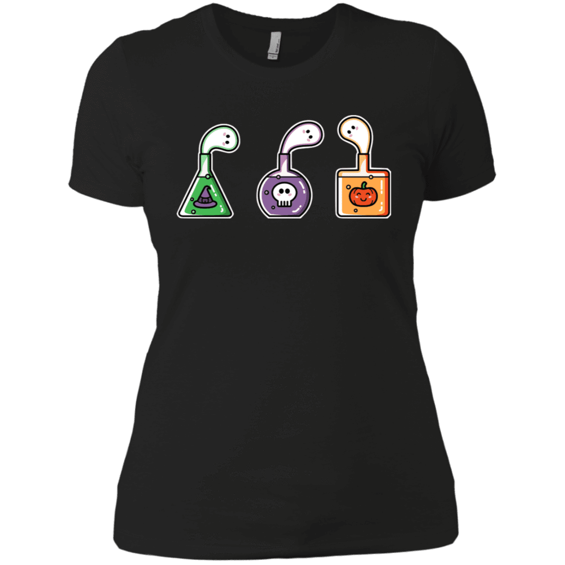 T-Shirts Black / X-Small Kawaii Halloween Potions Women's Premium T-Shirt