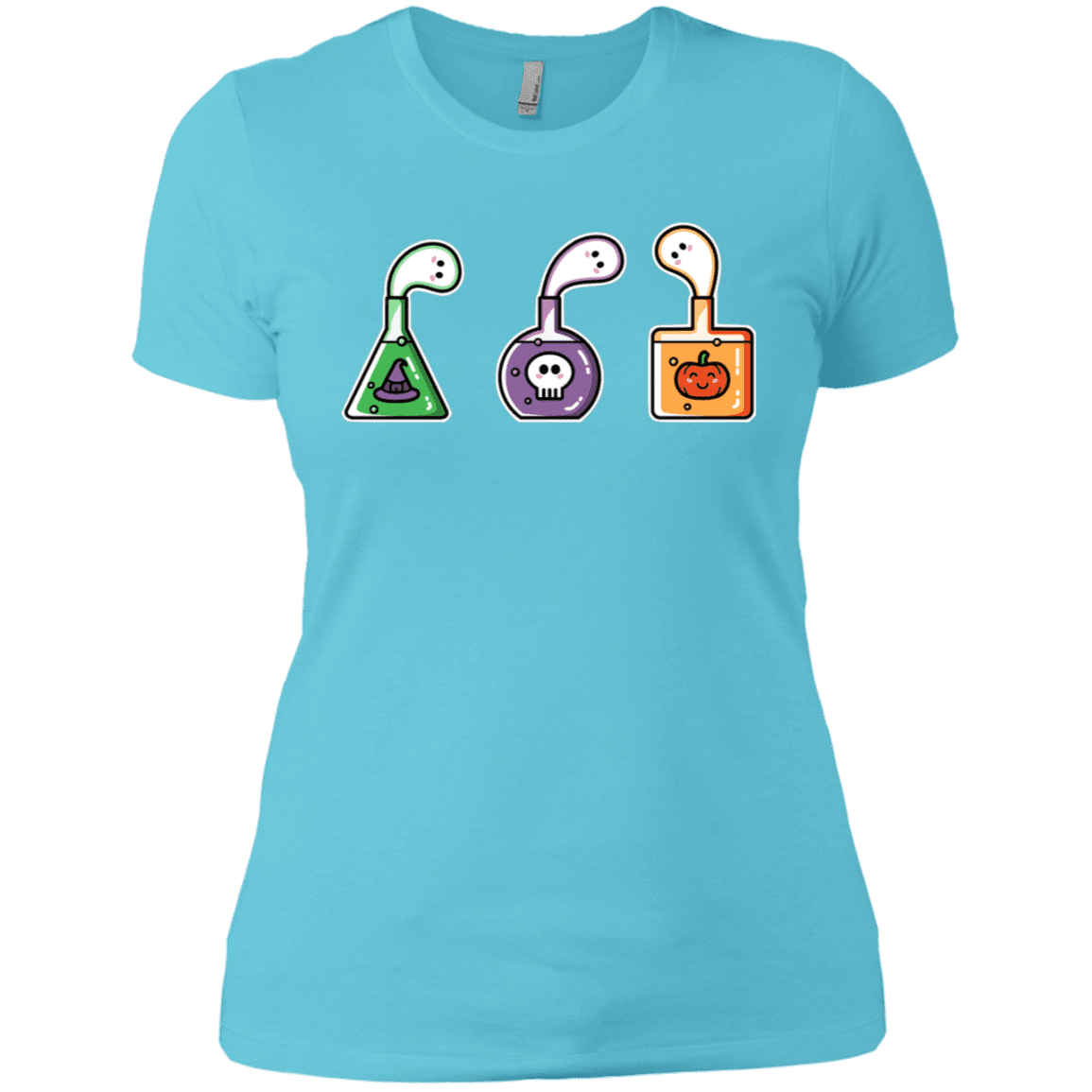 T-Shirts Cancun / X-Small Kawaii Halloween Potions Women's Premium T-Shirt