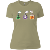 T-Shirts Light Olive / X-Small Kawaii Halloween Potions Women's Premium T-Shirt