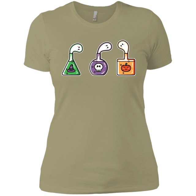 T-Shirts Light Olive / X-Small Kawaii Halloween Potions Women's Premium T-Shirt