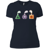 T-Shirts Midnight Navy / X-Small Kawaii Halloween Potions Women's Premium T-Shirt