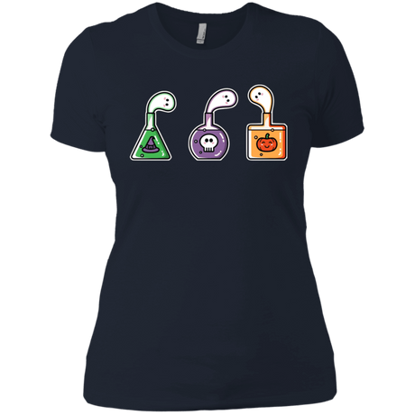 T-Shirts Midnight Navy / X-Small Kawaii Halloween Potions Women's Premium T-Shirt