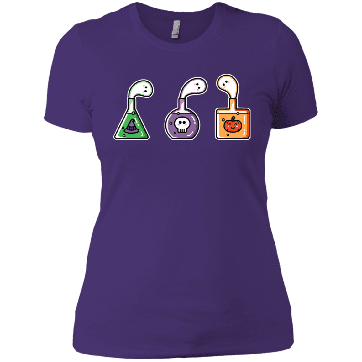 T-Shirts Purple Rush/ / X-Small Kawaii Halloween Potions Women's Premium T-Shirt