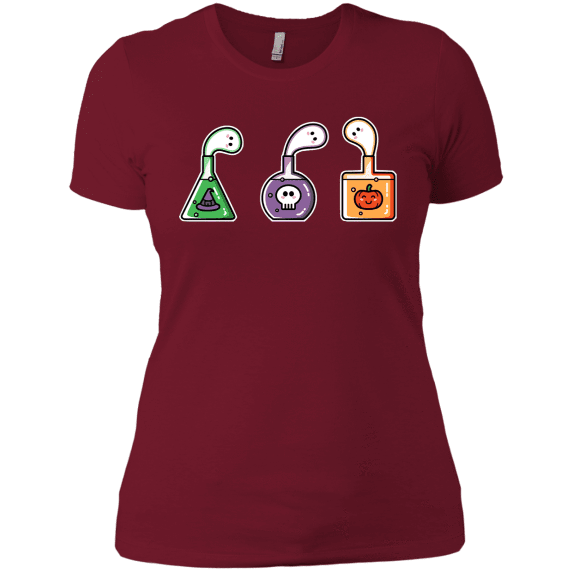 T-Shirts Scarlet / X-Small Kawaii Halloween Potions Women's Premium T-Shirt