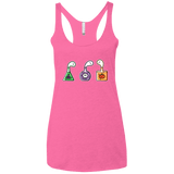 T-Shirts Vintage Pink / X-Small Kawaii Halloween Potions Women's Triblend Racerback Tank