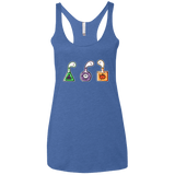 T-Shirts Vintage Royal / X-Small Kawaii Halloween Potions Women's Triblend Racerback Tank
