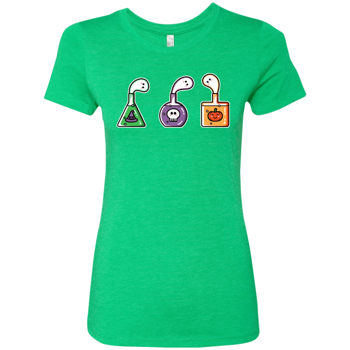 T-Shirts Envy / S Kawaii Halloween Potions Women's Triblend T-Shirt