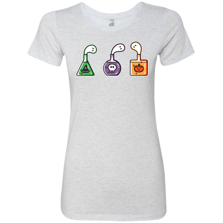 T-Shirts Heather White / S Kawaii Halloween Potions Women's Triblend T-Shirt