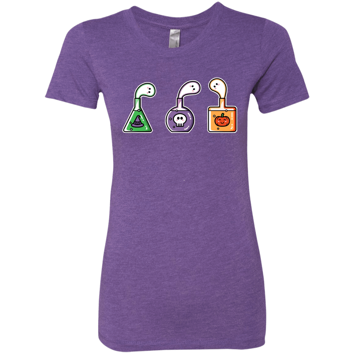 T-Shirts Purple Rush / S Kawaii Halloween Potions Women's Triblend T-Shirt