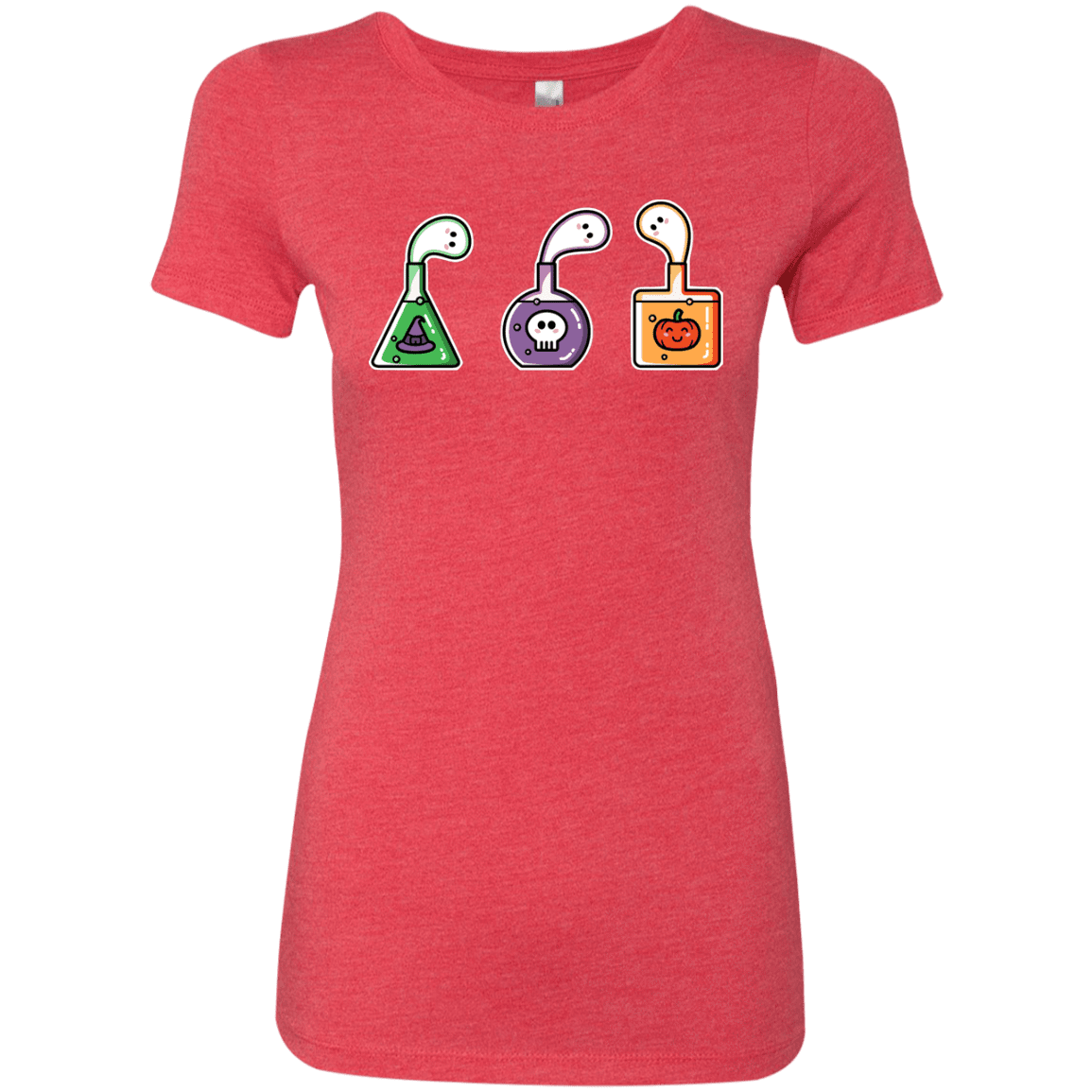 T-Shirts Vintage Red / S Kawaii Halloween Potions Women's Triblend T-Shirt