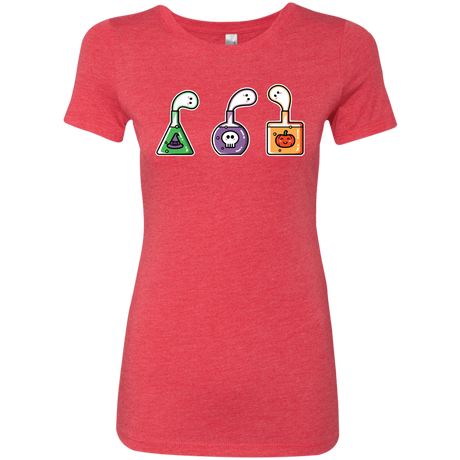 T-Shirts Vintage Red / S Kawaii Halloween Potions Women's Triblend T-Shirt