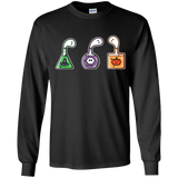 T-Shirts Black / YS Kawaii Halloween Potions Youth Long Sleeve T-Shirt