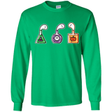 T-Shirts Irish Green / YS Kawaii Halloween Potions Youth Long Sleeve T-Shirt