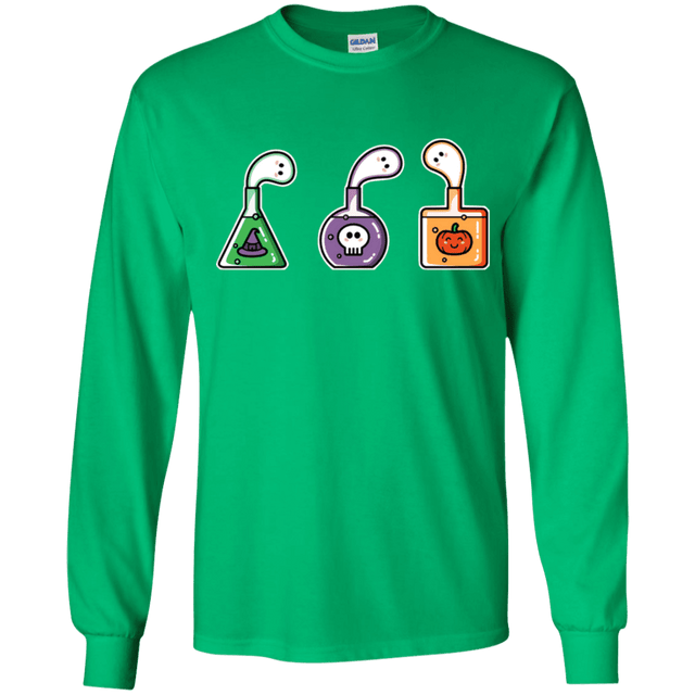 T-Shirts Irish Green / YS Kawaii Halloween Potions Youth Long Sleeve T-Shirt