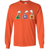 T-Shirts Orange / YS Kawaii Halloween Potions Youth Long Sleeve T-Shirt
