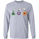 T-Shirts Sport Grey / YS Kawaii Halloween Potions Youth Long Sleeve T-Shirt