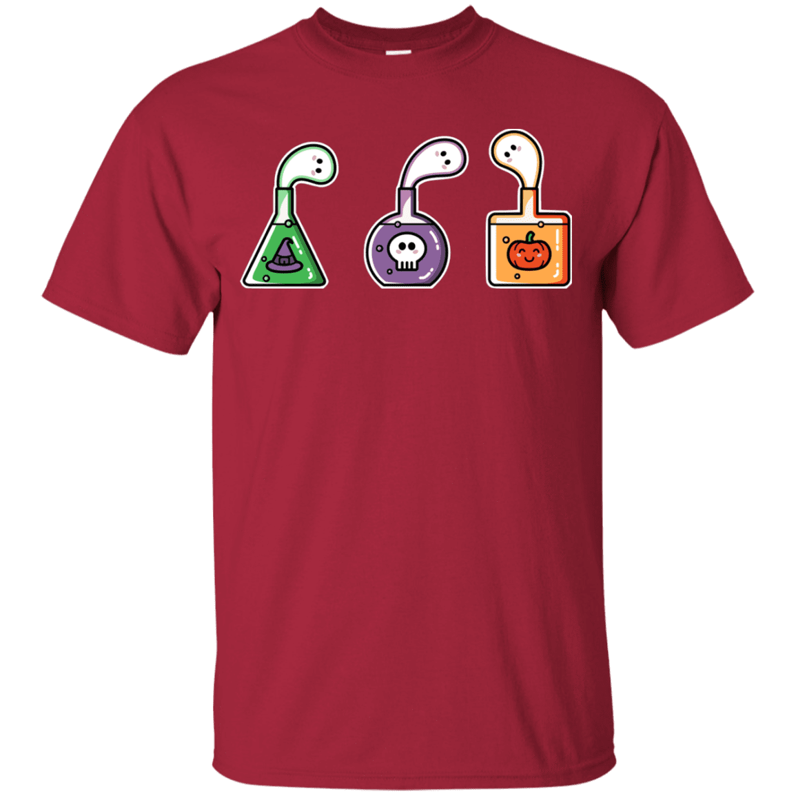 T-Shirts Cardinal / YXS Kawaii Halloween Potions Youth T-Shirt