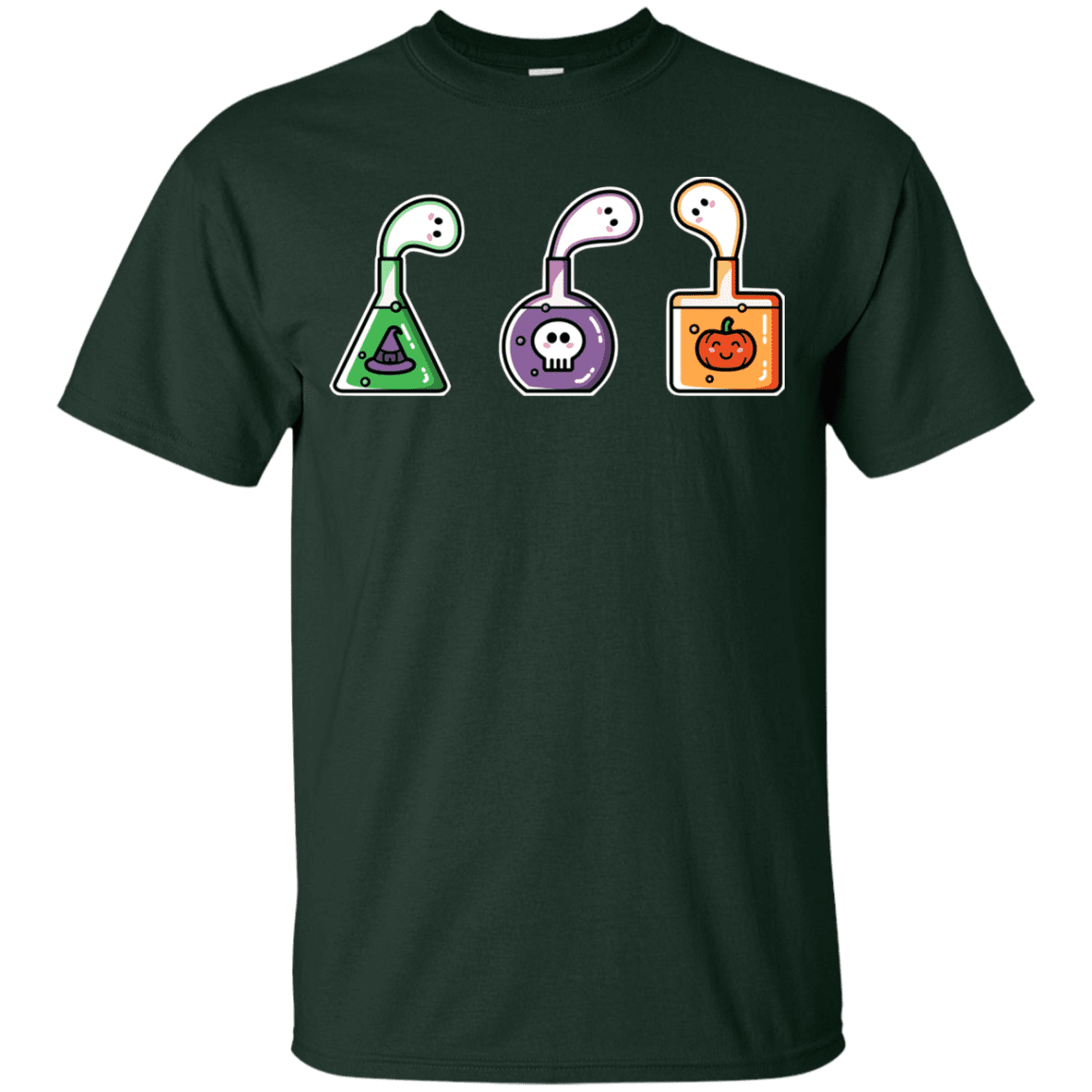 T-Shirts Forest / YXS Kawaii Halloween Potions Youth T-Shirt