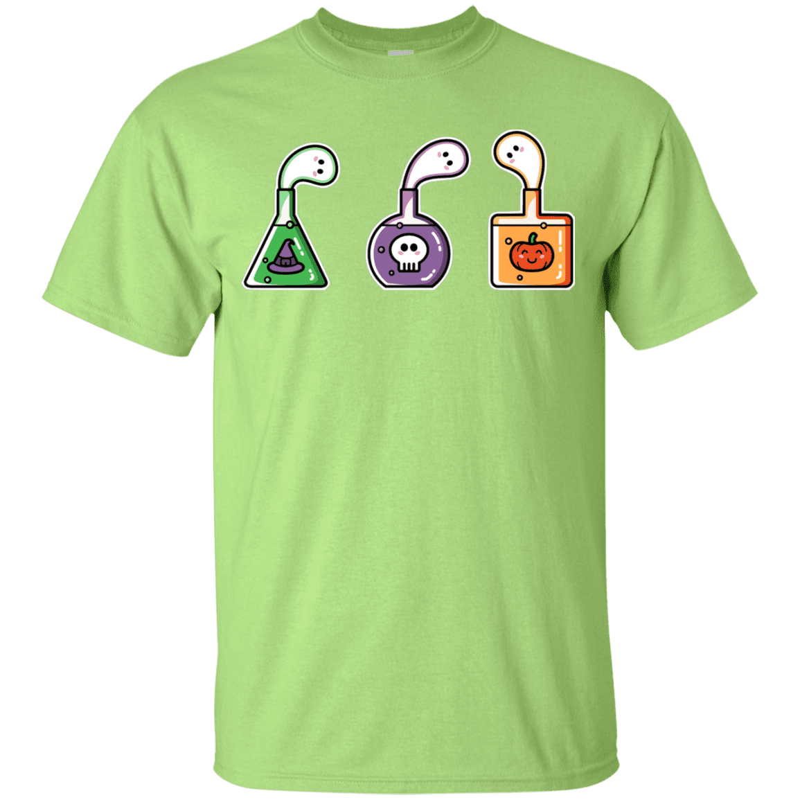 T-Shirts Mint Green / YXS Kawaii Halloween Potions Youth T-Shirt