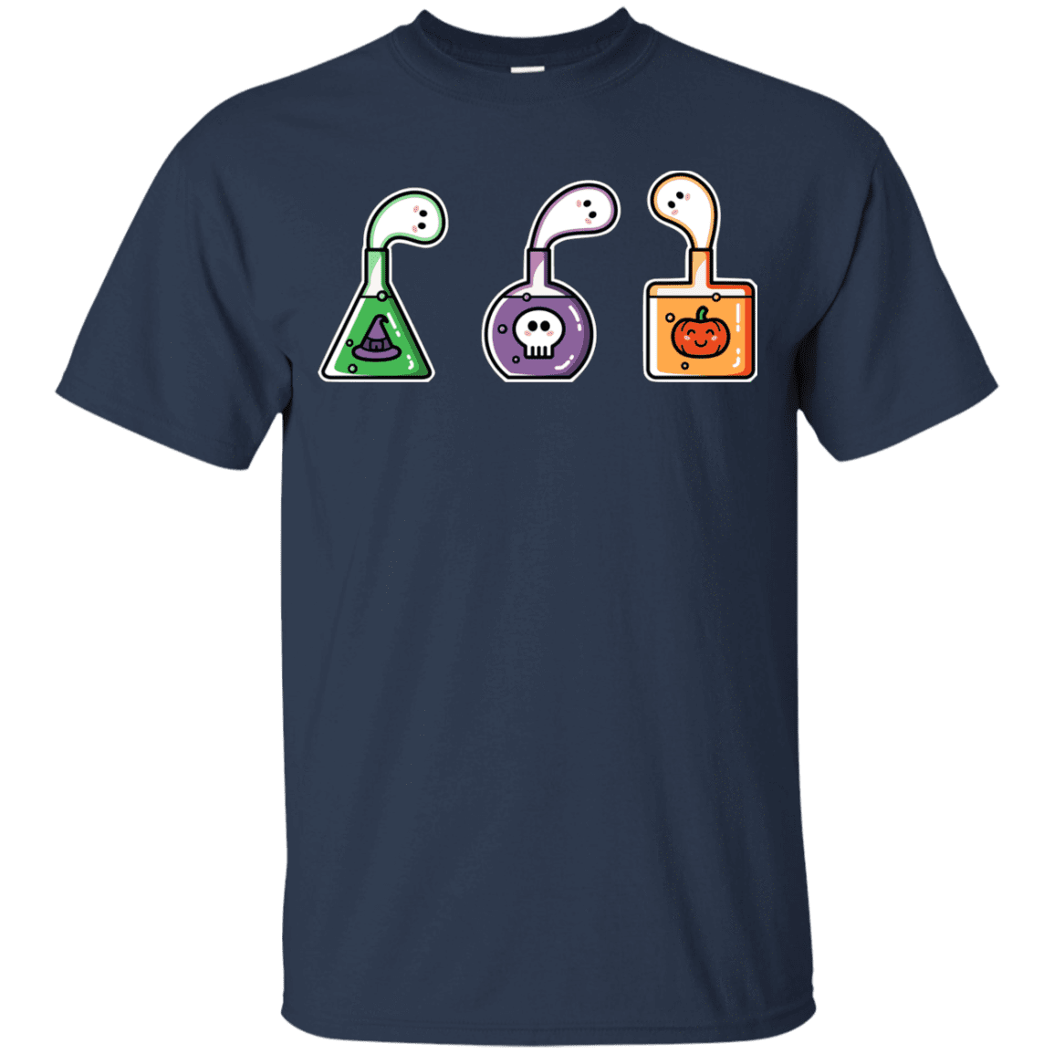 T-Shirts Navy / YXS Kawaii Halloween Potions Youth T-Shirt