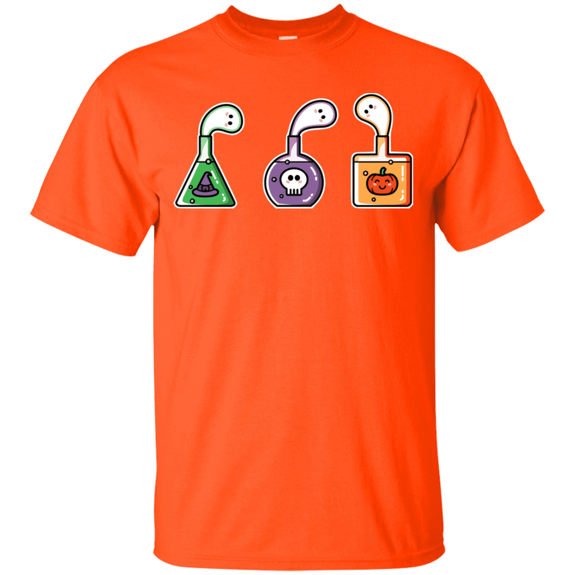 T-Shirts Orange / YXS Kawaii Halloween Potions Youth T-Shirt