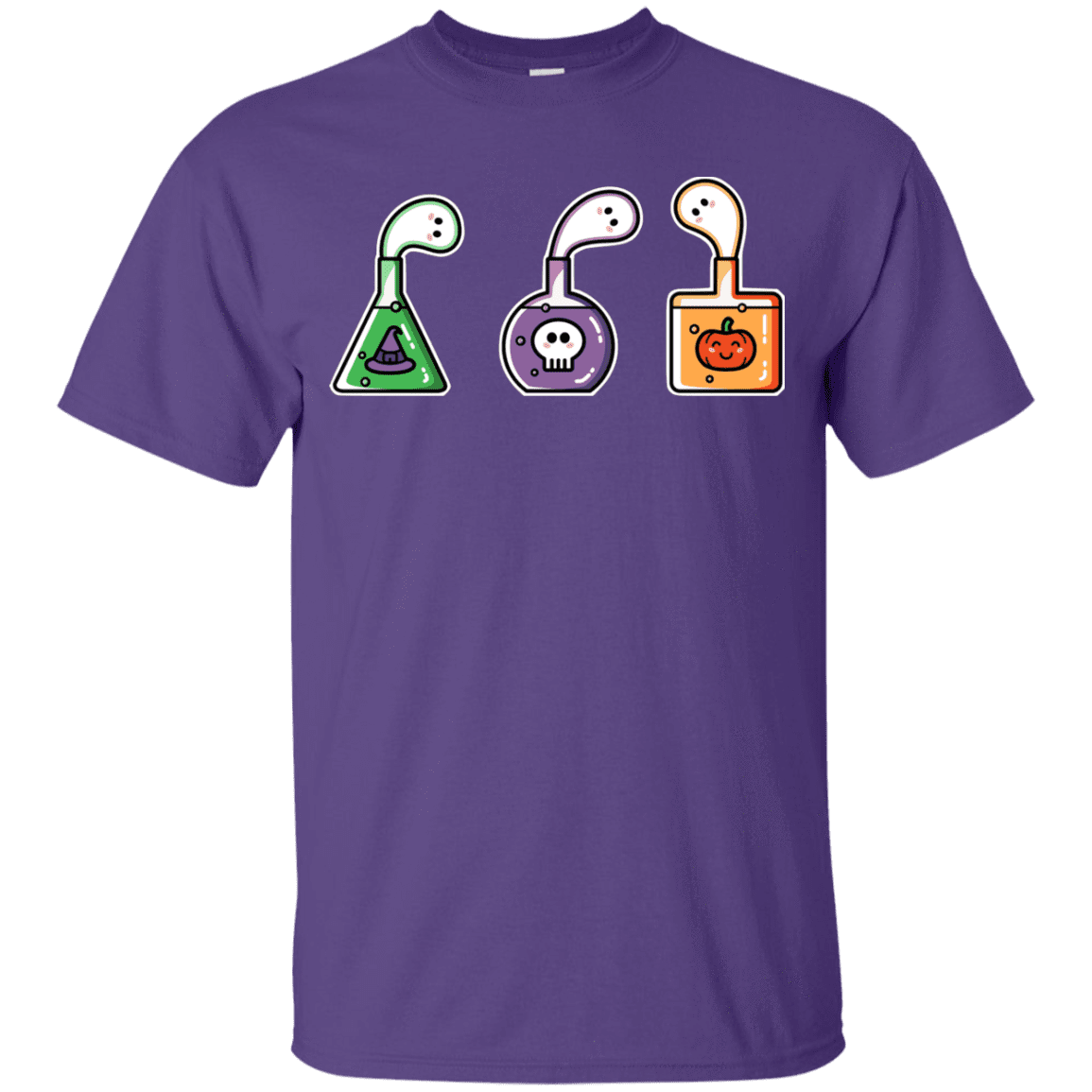 T-Shirts Purple / YXS Kawaii Halloween Potions Youth T-Shirt