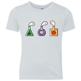 T-Shirts Heather White / YXS Kawaii Halloween Potions Youth Triblend T-Shirt