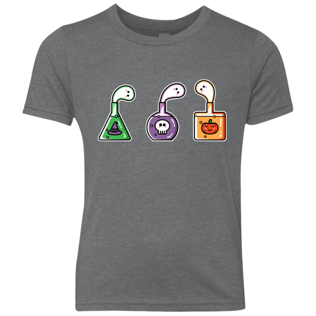 T-Shirts Premium Heather / YXS Kawaii Halloween Potions Youth Triblend T-Shirt