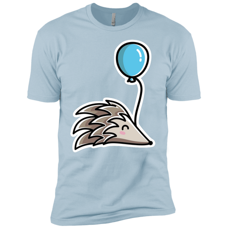 T-Shirts Light Blue / YXS Kawaii Hedgehog with Balloon Boys Premium T-Shirt