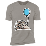 T-Shirts Light Grey / YXS Kawaii Hedgehog with Balloon Boys Premium T-Shirt