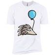 T-Shirts White / YXS Kawaii Hedgehog with Balloon Boys Premium T-Shirt