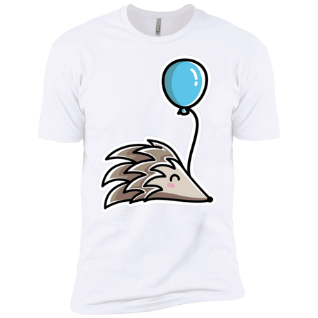 T-Shirts White / YXS Kawaii Hedgehog with Balloon Boys Premium T-Shirt