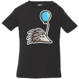 T-Shirts Black / 6 Months Kawaii Hedgehog with Balloon Infant Premium T-Shirt