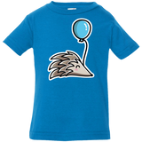 T-Shirts Cobalt / 6 Months Kawaii Hedgehog with Balloon Infant Premium T-Shirt