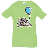 T-Shirts Key Lime / 6 Months Kawaii Hedgehog with Balloon Infant Premium T-Shirt