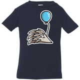 T-Shirts Navy / 6 Months Kawaii Hedgehog with Balloon Infant Premium T-Shirt