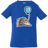 T-Shirts Royal / 6 Months Kawaii Hedgehog with Balloon Infant Premium T-Shirt