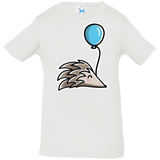 T-Shirts White / 6 Months Kawaii Hedgehog with Balloon Infant Premium T-Shirt