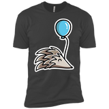T-Shirts Heavy Metal / X-Small Kawaii Hedgehog with Balloon Men's Premium T-Shirt