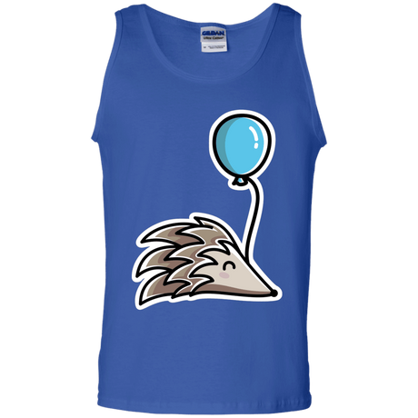T-Shirts Royal / S Kawaii Hedgehog with Balloon Men's Tank Top