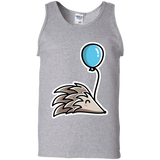 T-Shirts Sport Grey / S Kawaii Hedgehog with Balloon Men's Tank Top