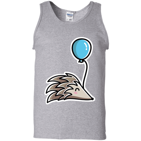 T-Shirts Sport Grey / S Kawaii Hedgehog with Balloon Men's Tank Top