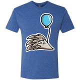 T-Shirts Vintage Royal / S Kawaii Hedgehog with Balloon Men's Triblend T-Shirt