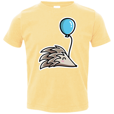 T-Shirts Butter / 2T Kawaii Hedgehog with Balloon Toddler Premium T-Shirt