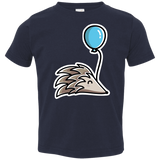 T-Shirts Navy / 2T Kawaii Hedgehog with Balloon Toddler Premium T-Shirt