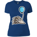T-Shirts Royal / X-Small Kawaii Hedgehog with Balloon Women's Premium T-Shirt
