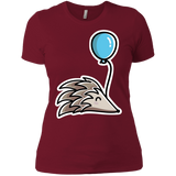 T-Shirts Scarlet / S Kawaii Hedgehog with Balloon Women's Premium T-Shirt